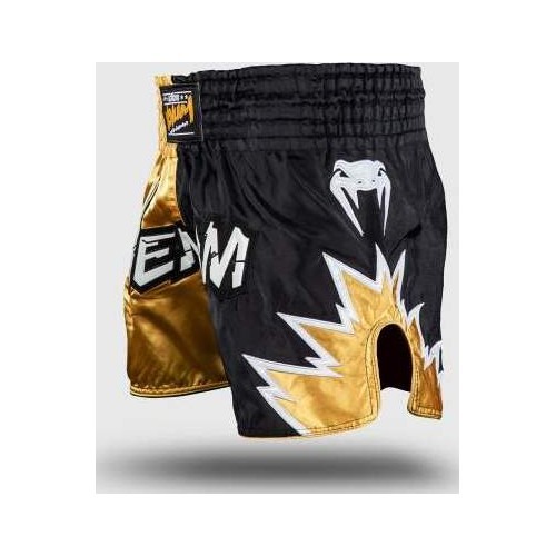 Venum Inferno 2.0 Muay Thai šortai, juodi/auksiniai
