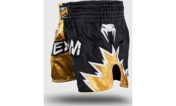 Venum Inferno 2.0 Muay Thai šortai, juodi/auksiniai