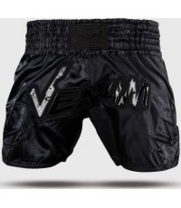 Шорты Muay Thai Venum Inferno 2.0, черно-серые
