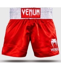 Venum Classic Muay Thai šortai, raudoni