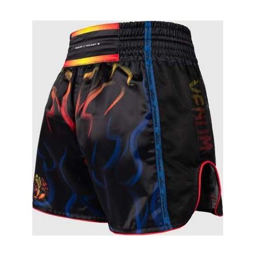 Venum x TEKKEN 8 Muay Thai šortai - Yoshimitsu - juoda/oranžinė