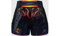 Venum x TEKKEN 8 Muay Thai šortai - Yoshimitsu - juoda/oranžinė