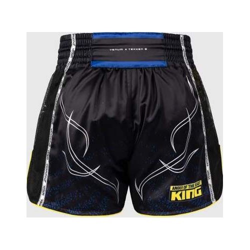 Venum x TEKKEN 8 Muay Thai Shorts - King - Black/Yellow