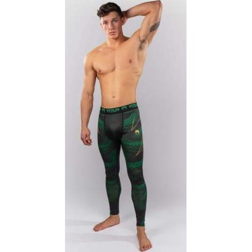 Venum Matupa vyriškos tamprės (spats), juoda/žalia/auksinė