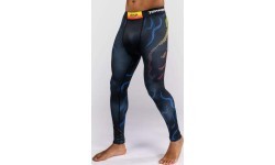 Venum x TEKKEN 8 Spats - Yoshimitsu - Black/Orange