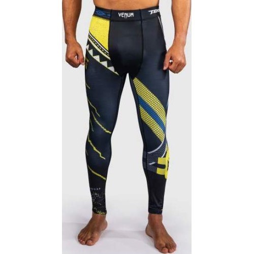 Venum x TEKKEN 8 Spats - King - Black/Yellow