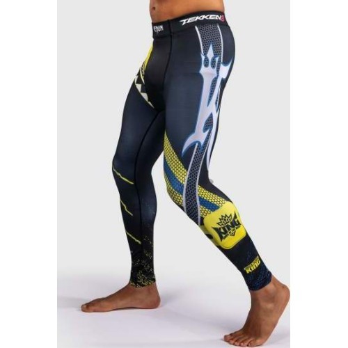 Venum x TEKKEN 8 Spats King tamprės juodos-geltonos