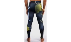 Леггинсы Venum x TEKKEN 8 Spats King чёрно-жёлтые