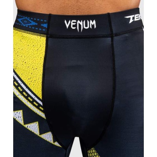 Venum x TEKKEN 8 Spats - King - Black/Yellow