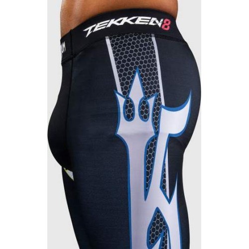 Леггинсы Venum x TEKKEN 8 Spats King чёрно-жёлтые