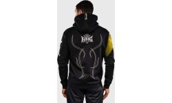 Venum x TEKKEN 8 džemperis su gobtuvu - King - juoda/geltona