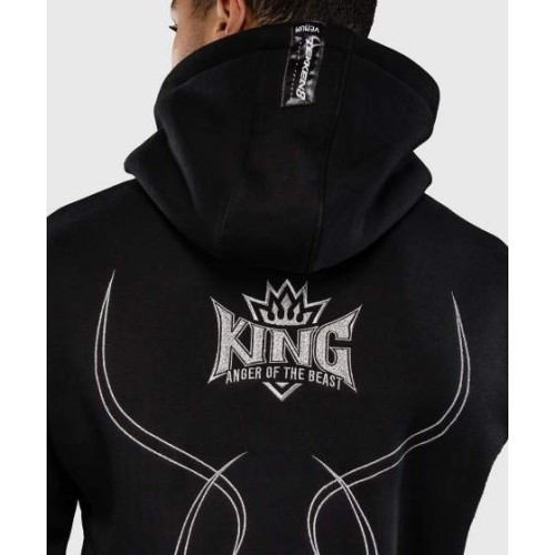 Venum x TEKKEN 8 džemperis su gobtuvu - King - juoda/geltona