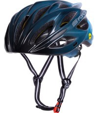 Šalmas FORCE BULL HUE MIPS // dydis S-M (55-58 cm) (mėlyna/juoda)