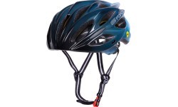 Šalmas FORCE BULL HUE MIPS // dydis S-M (55-58 cm) (mėlyna/juoda)