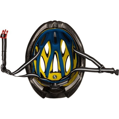 Šalmas FORCE BULL HUE MIPS // dydis S-M (55-58 cm) (mėlyna/juoda)