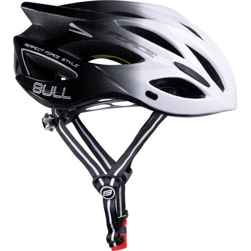FORCE Bull Hue MIPS helmet, size S-M (55-58 cm), white/black