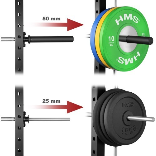 SMITH MACHINE WITH PLATE-LOADED CABLE SYSTEM SWC3101 SEMI COMMERCIAL HMS