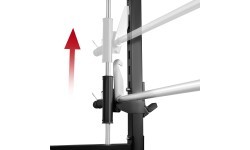 SMITH MACHINE WITH PLATE-LOADED CABLE SYSTEM SWC3101 SEMI COMMERCIAL HMS