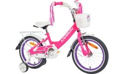 Karbon Tiara 16 bike, pink