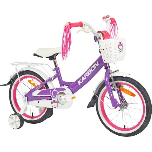 Karbon Tiara 16 bicycle, violet