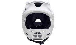 FORCE Drop Downhill helmet // size: XS-S (51-54 cm) (white/grey)