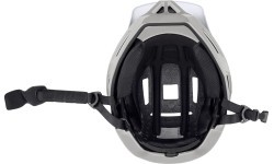Шлем FORCE Drop Downhill, размер L-XL (58-61 см), белый/серый