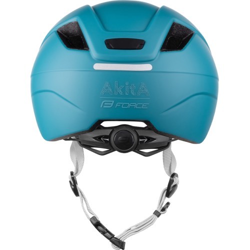 Детский шлем FORCE Akita, размер XS-S (48-54 см), бирюзовый