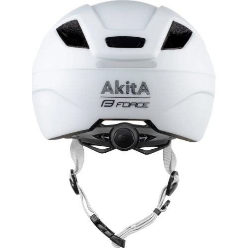 Детский велосипедный шлем FORCE Akita, размер XS-S (48-54 см), белый