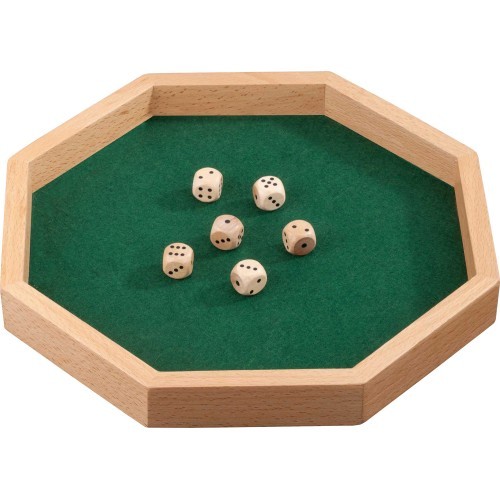 Kauliukų padėklas Philos Octagon, 28 cm