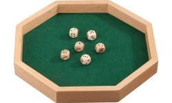 Kauliukų padėklas Philos Octagon, 28 cm