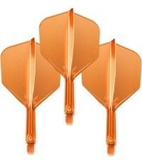 Оперения для дротиков Target K-Flex Neon №6 Medium – 3 шт. - Флуоресцентный оранжевый