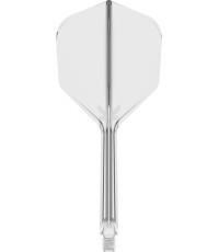 Smiginio plunksnos Target K-Flex No.6 Short, 3 vnt. - Skaidri