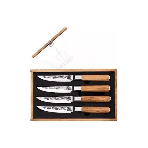 Steiko peilių rinkinys Forged Olive