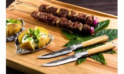 Forged Olive steak knife set