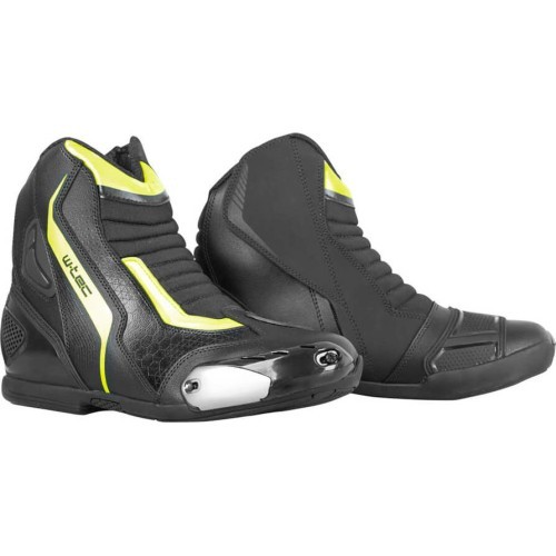 Motociklininko batai W-TEC GlamCE - Juoda, geltona