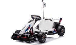 BMW kartingas su driftavimo funkcija, baltas