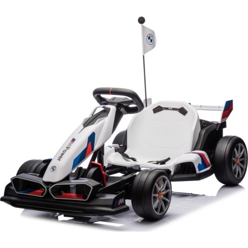 BMW Gokart Vehicle with Drift Function White