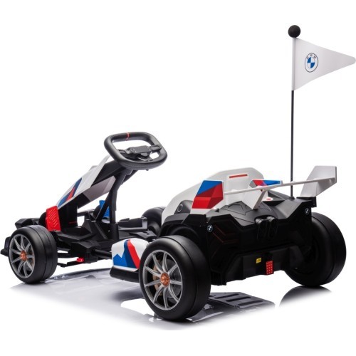 BMW Gokart Vehicle with Drift Function White