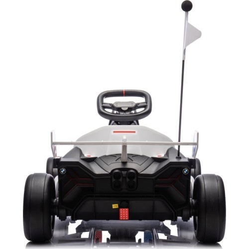 BMW kartingas su driftavimo funkcija, baltas
