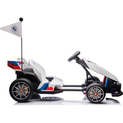 BMW Gokart Vehicle with Drift Function White