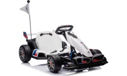 BMW kartingas su driftavimo funkcija, baltas