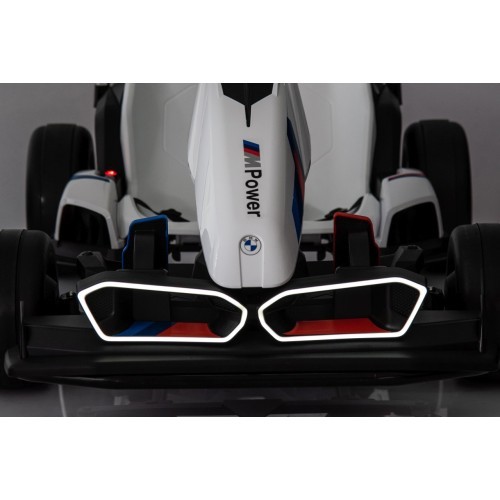 BMW kartingas su driftavimo funkcija, baltas