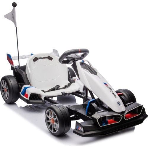 BMW Gokart Vehicle with Drift Function White