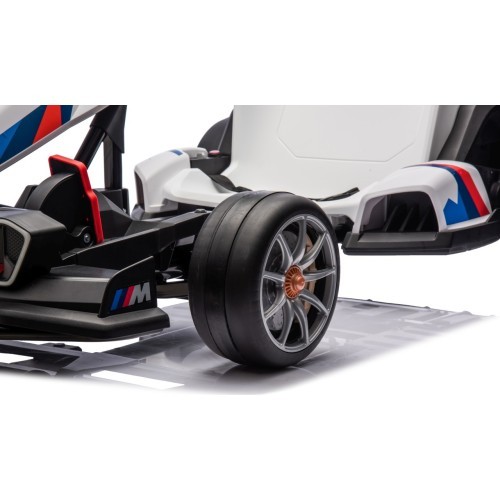 BMW kartingas su driftavimo funkcija, baltas