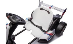 BMW kartingas su driftavimo funkcija, baltas