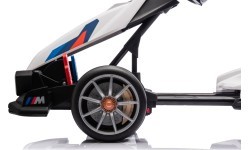 BMW kartingas su driftavimo funkcija, baltas