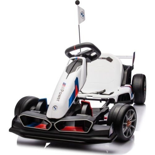 BMW Gokart Vehicle with Drift Function White