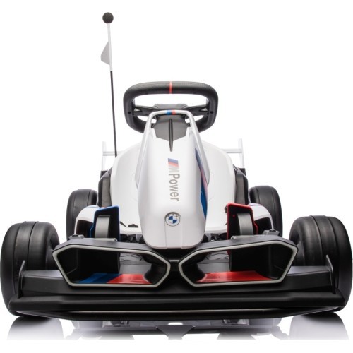 BMW kartingas su driftavimo funkcija, baltas