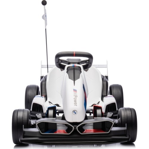 BMW kartingas su driftavimo funkcija, baltas