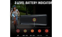 Priekinė lempa Sigma Buster 150 USB